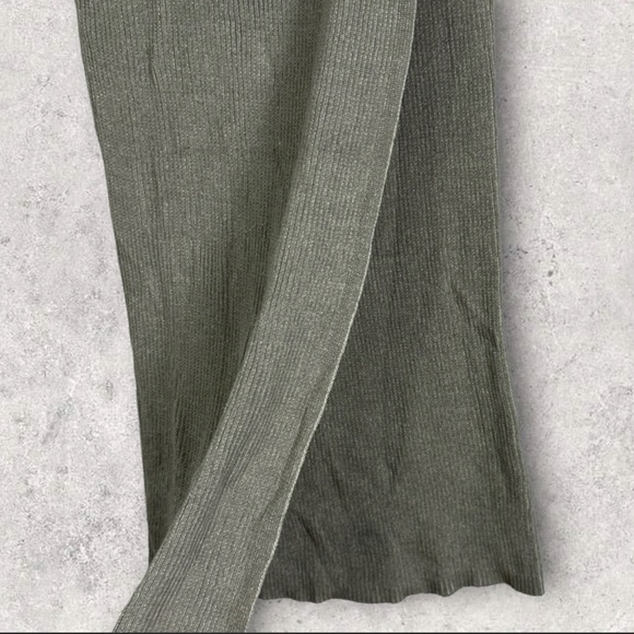 Free People Borderline Midi Skirt Marble Combo Size Small Revolve Ribbed Boho S - Picture 7 of 8